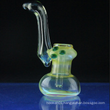 Glass Fumed Sherlock Style Bubbler for Smoke with Smoker (ES-HP-063)